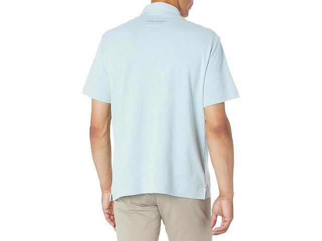 Black Clover Tanner Polo (White/Jade) Men's Clothing Product Image