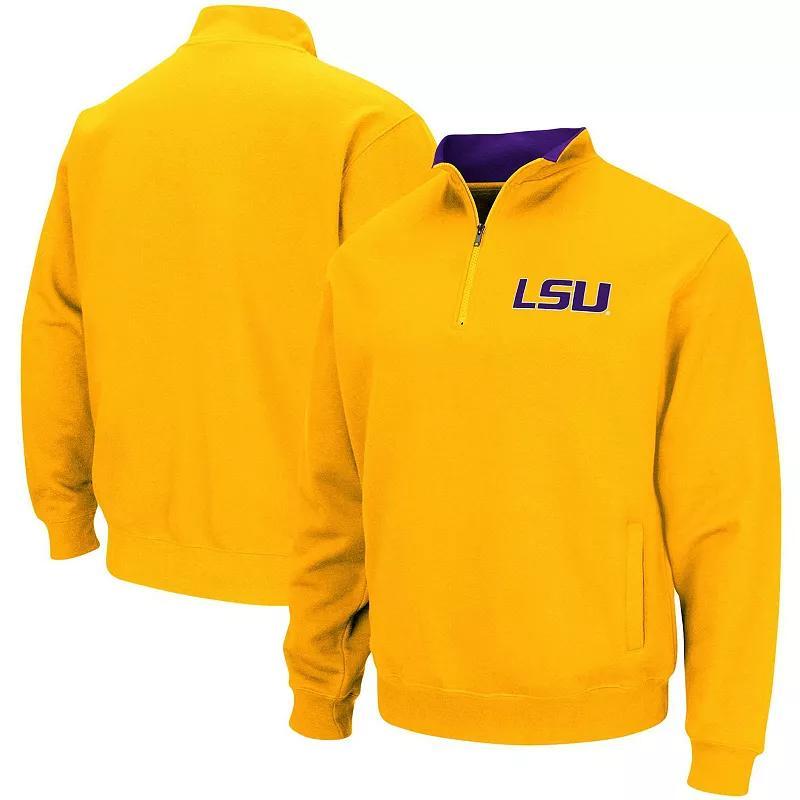 Mens Colosseum LSU Tigers Tortugas Logo Quarter-Zip Jacket Product Image