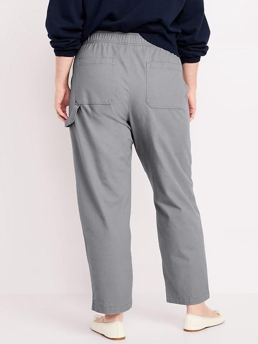 High-Waisted Pulla Utility Pants Product Image