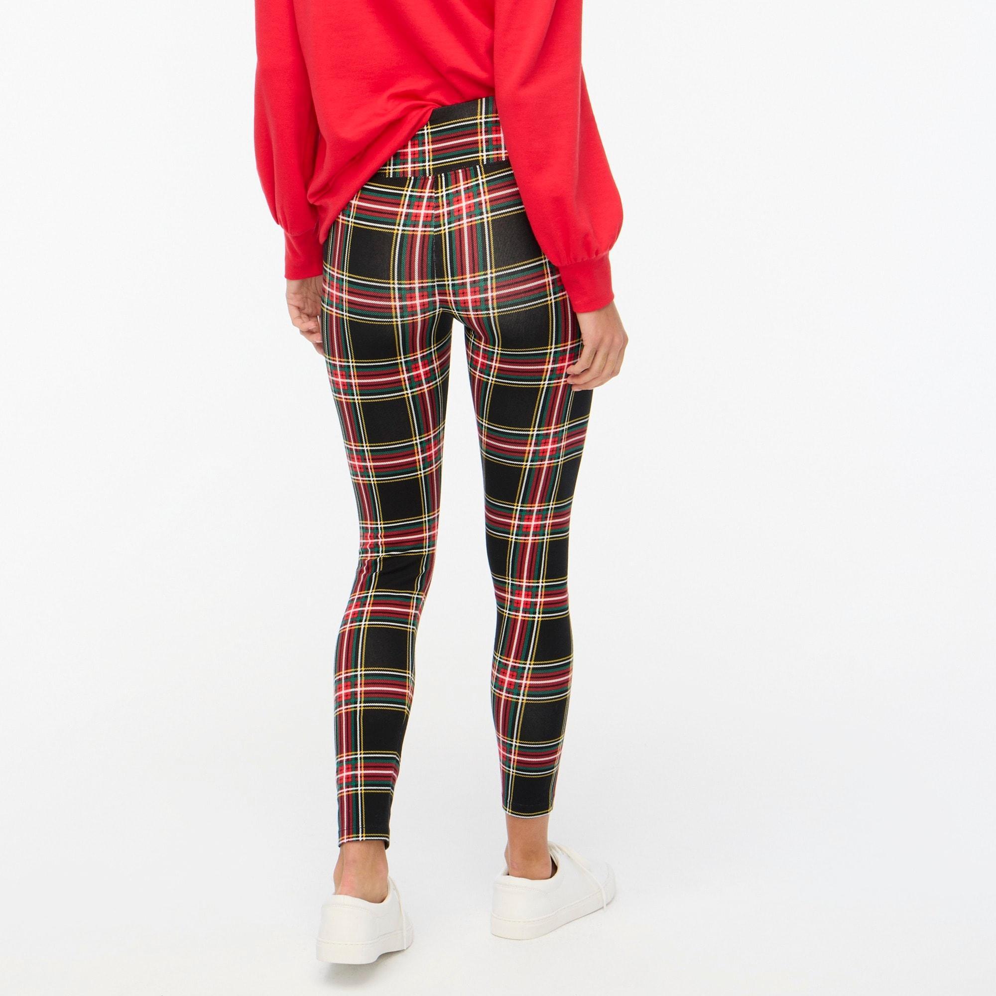 Holiday tartan leggings Product Image