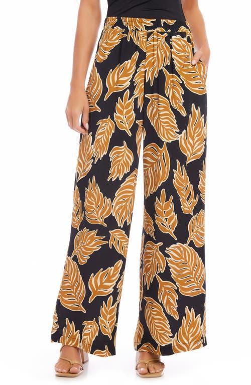 Karen Kane High Waist Wide Leg Pants Product Image