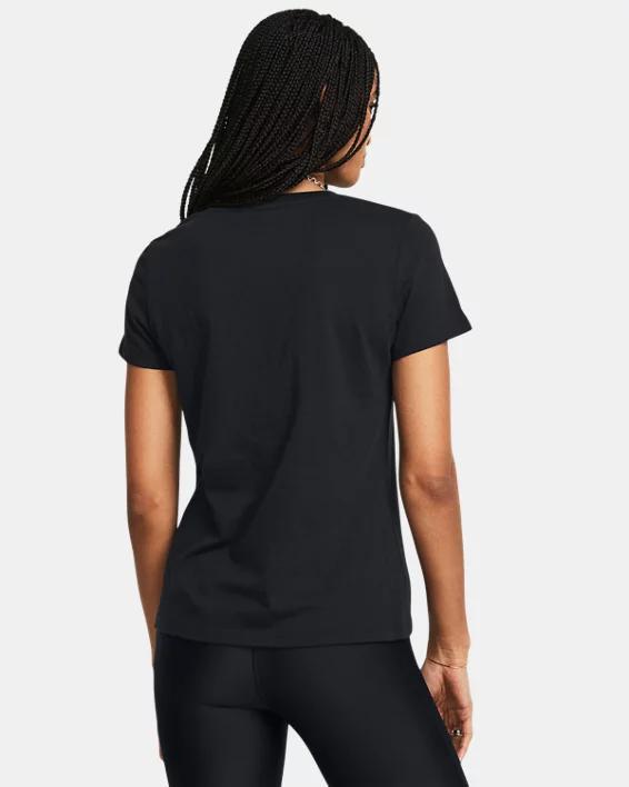 Womens UA Performance Cotton Collegiate Short Sleeve Product Image