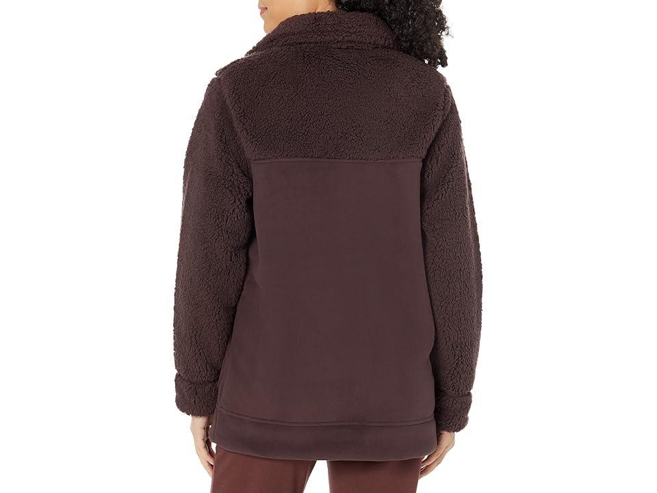 Columbia Winter Pass Sherpa Long Full Zip (New Cinder) Women's Clothing Product Image