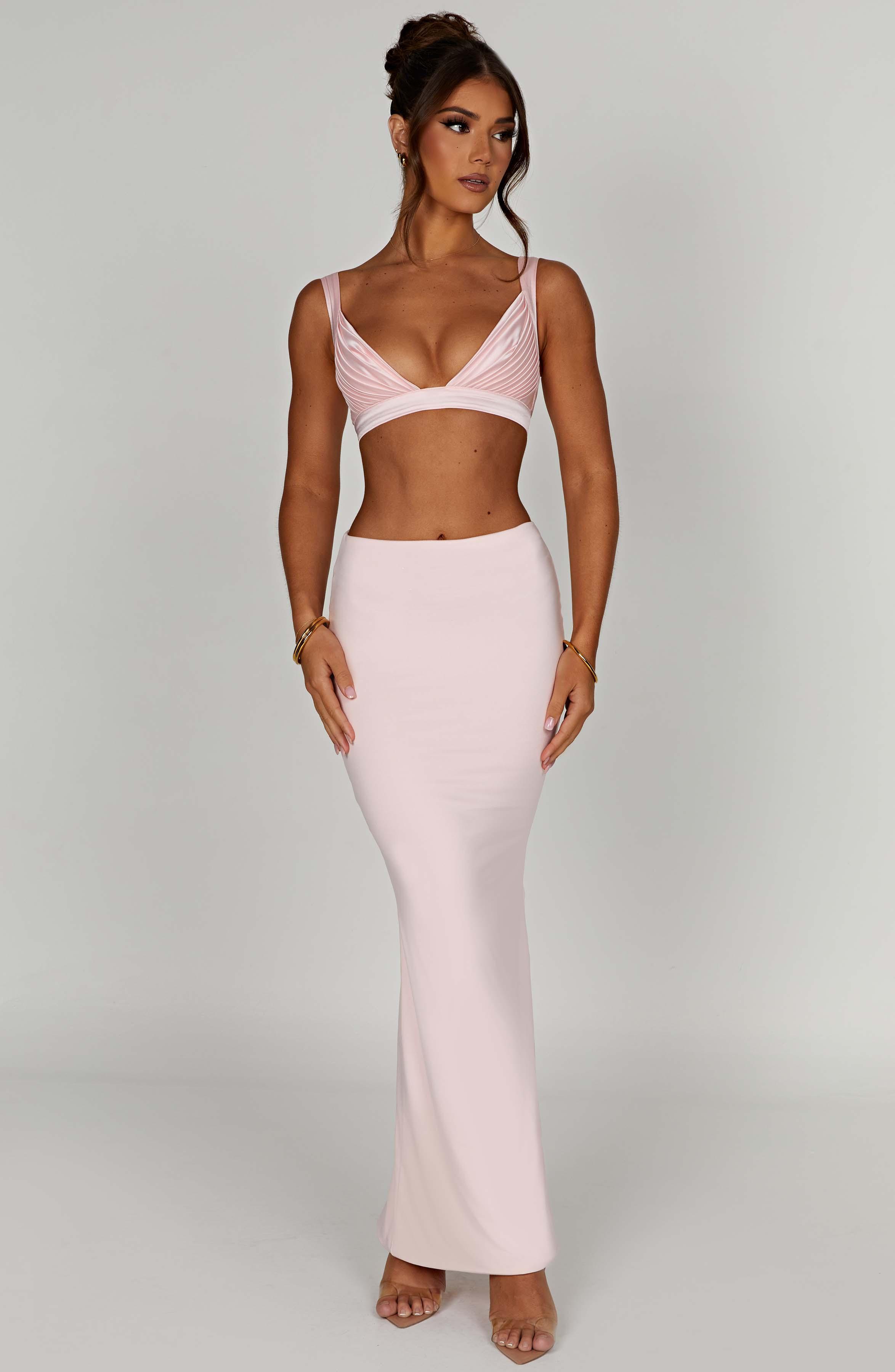 Astrid Maxi Skirt - Blush Product Image