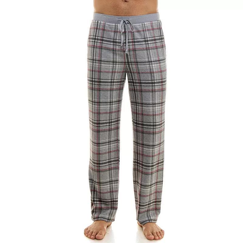 Mens Sonoma Goods For Life Brushed Waffle Weave Pajama Pants Product Image