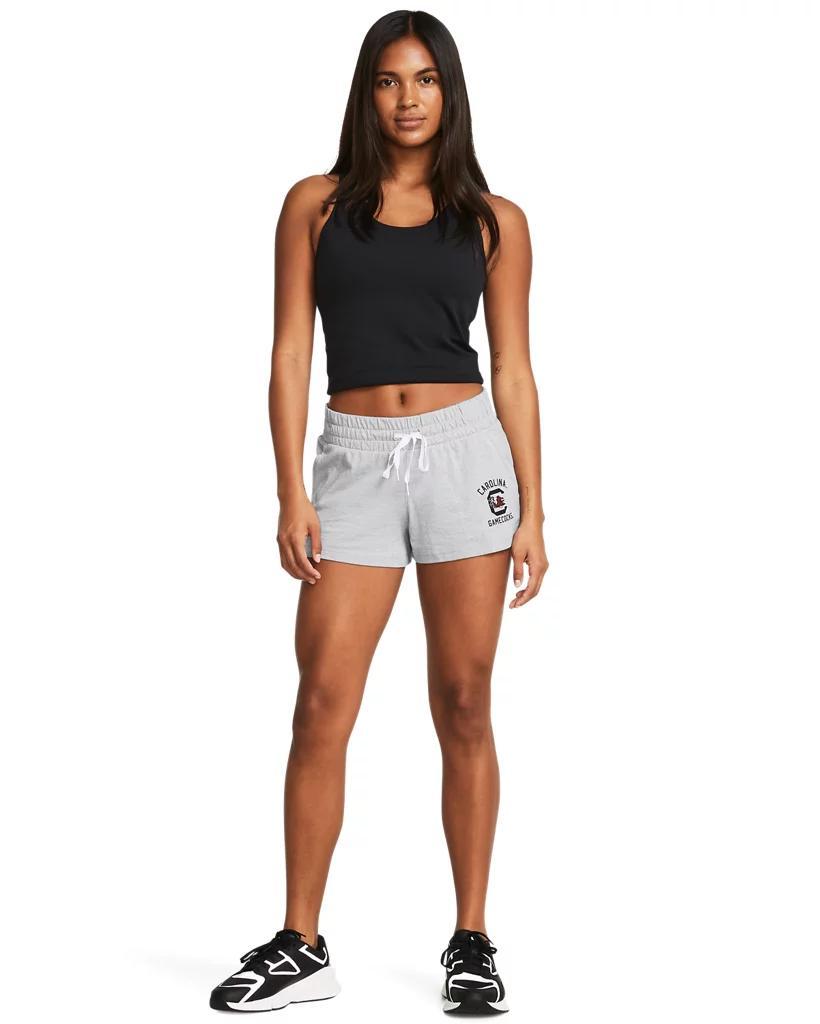 Women's UA Performance Cotton Collegiate Shorts Product Image