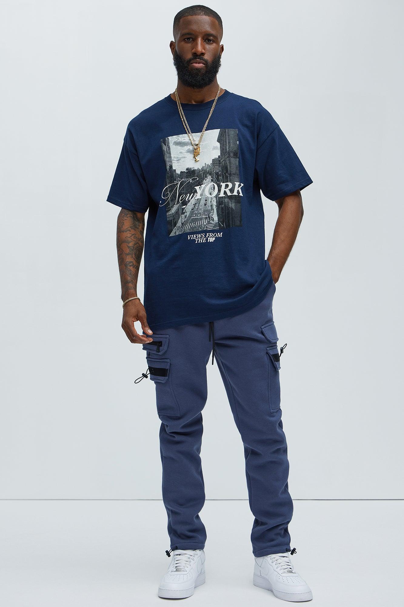 NYC View From The Top Short Sleeve Tee - Navy Product Image