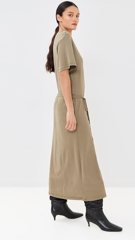 Lemaire Belted Rib T-Shirt Dress | Shopbop Product Image