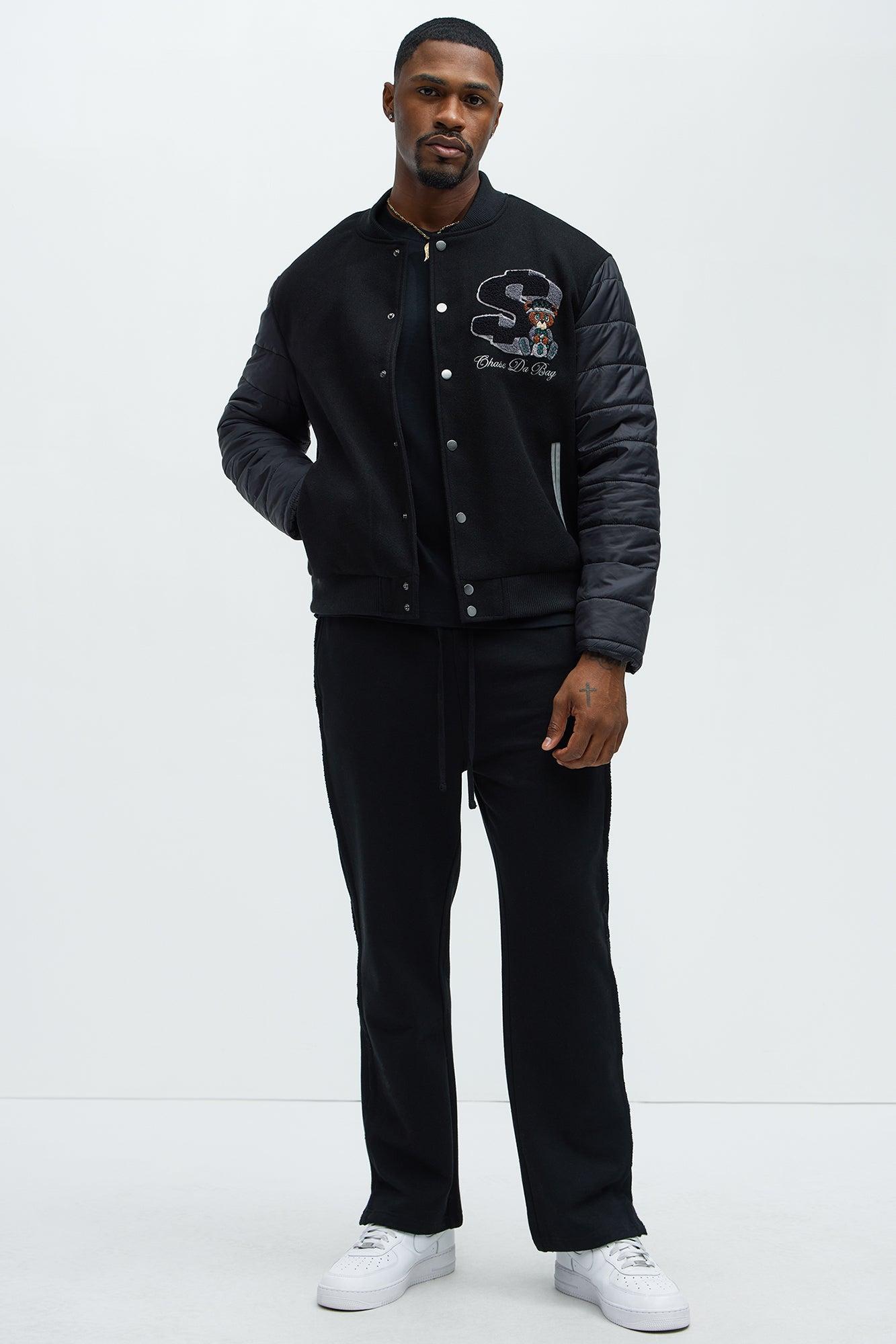 Tyson Douglas Frayed Sweatpants - Black Product Image