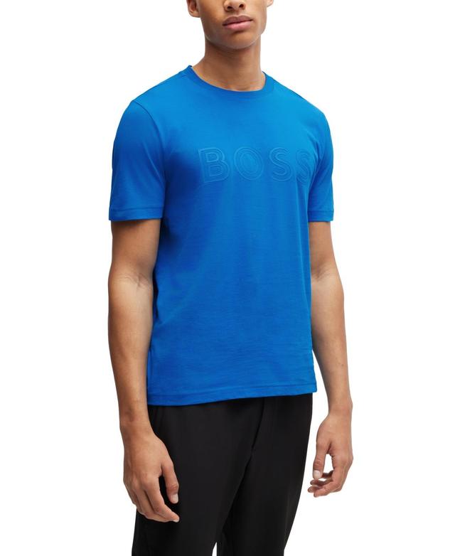 Boss by Hugo Boss Mens Logo Regular-Fit T-Shirt Product Image