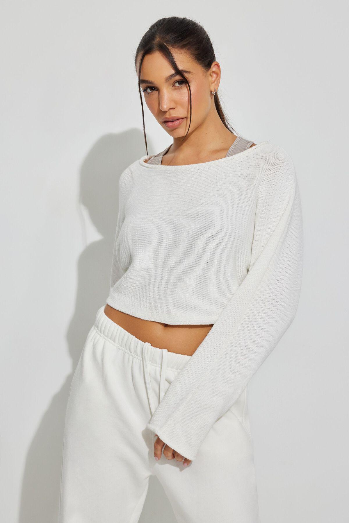 Supersoft Loose Crop Sweater Product Image