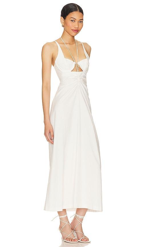 NBD Mallie Maxi Dress in Ivory. Product Image