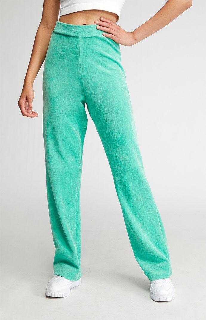 Daisy Street Womens Diamante Velour Sweatpants product image