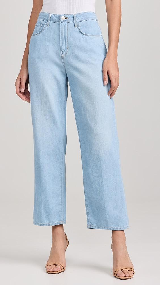 L'AGENCE June Crop Stovepipe Jeans | Shopbop Product Image