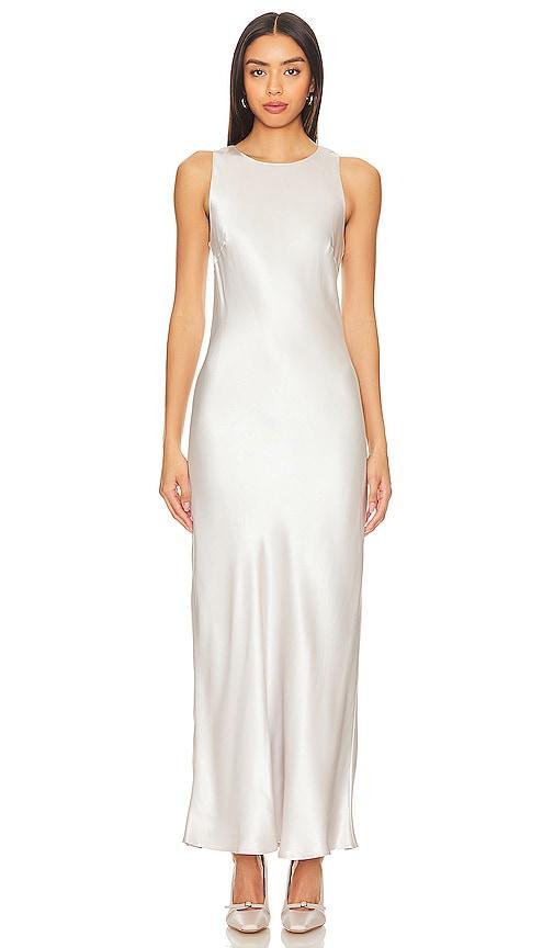 Rue Sophie Daphne Satin Dress Size S. Product Image