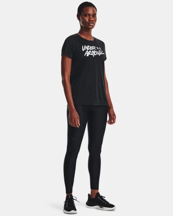 Women's UA Velocity Gradient Wordmark Short Sleeve Product Image