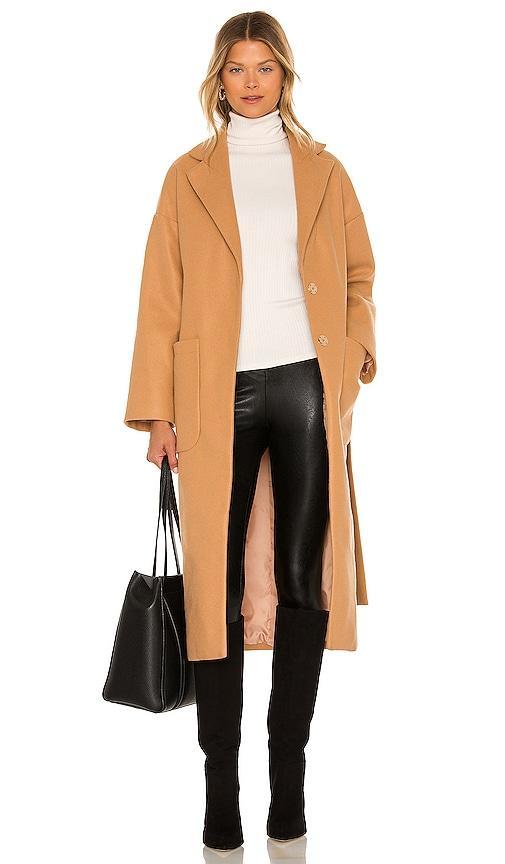 LBLC The Label Marie Jacket in Tan. Product Image