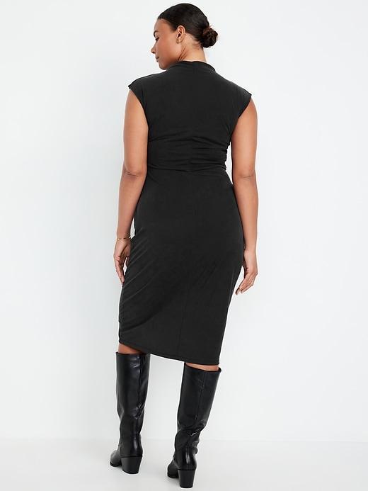 Ruched Midi Dress Product Image