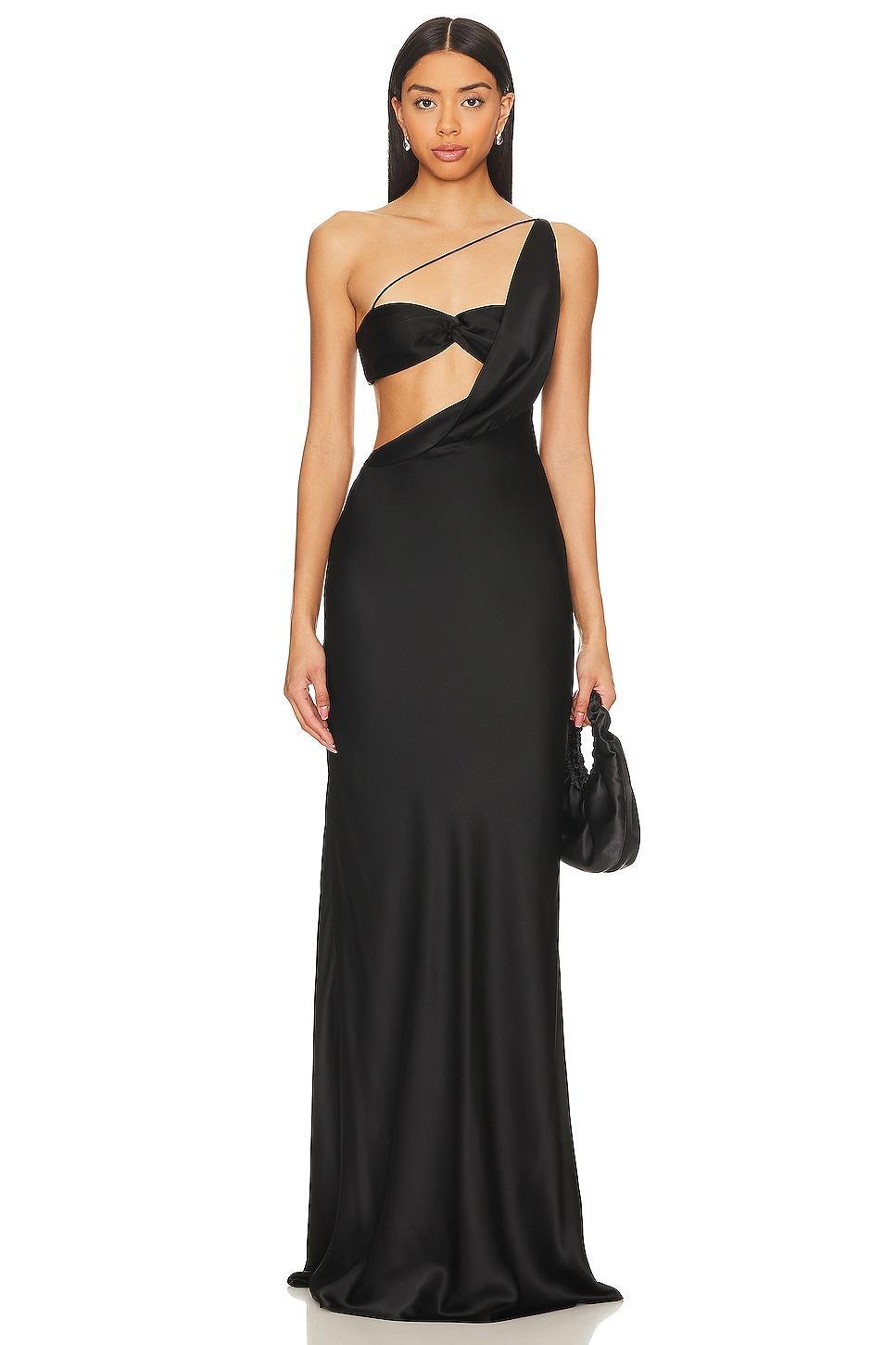 Asymmetrical Cowl Bias Gown The Sei Product Image