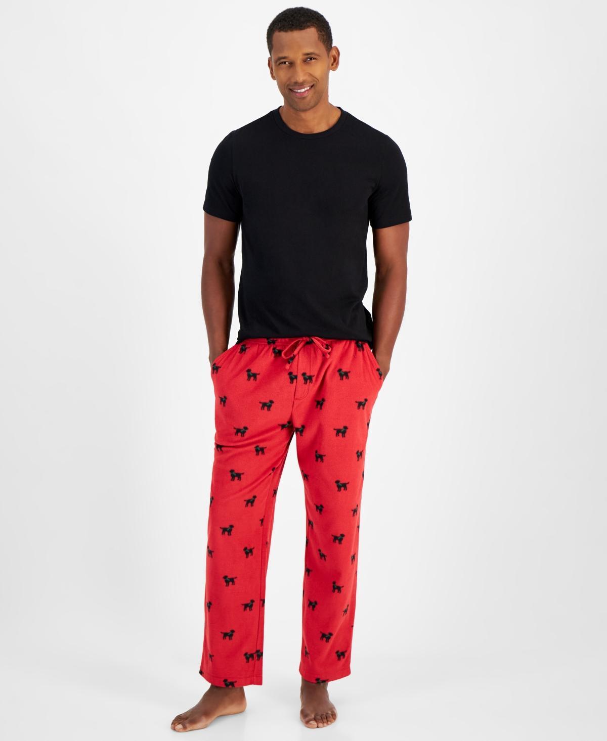 Club Room Mens Fleece Pajama Pants, Created for Macys Product Image