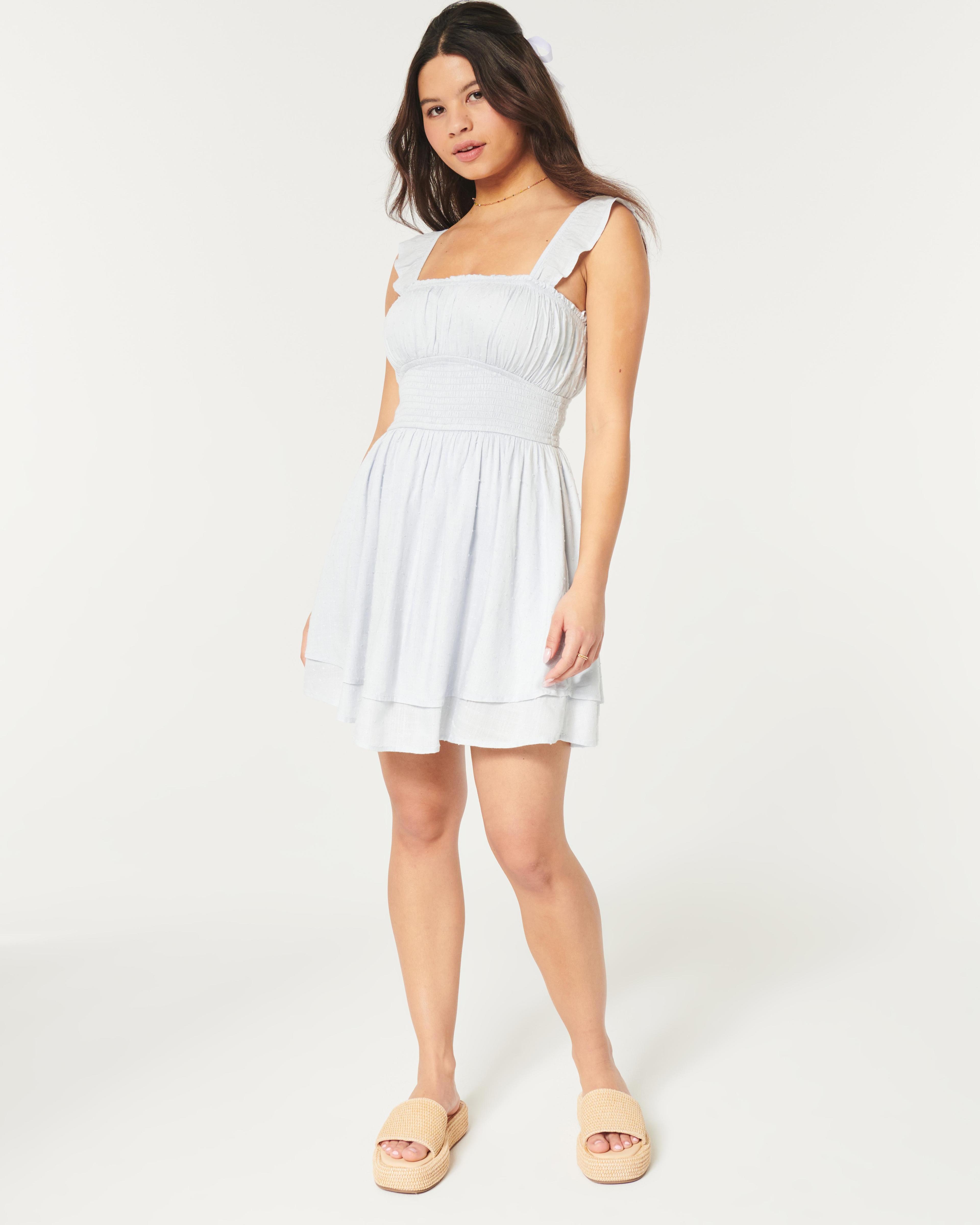 Hollister Saidie Double-Tier Skort Dress Product Image