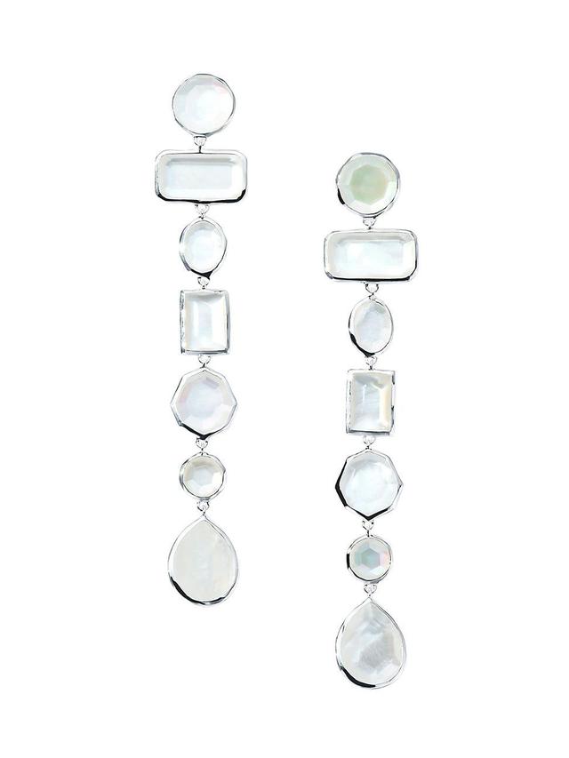 Womens Rock Candy Sterling Silver & Multi-Gemstone Drop Earrings Product Image