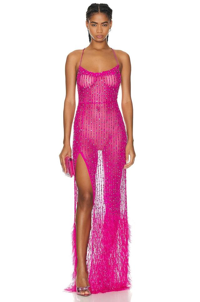 retrofete Alessandra Dress in Fuchsia Product Image