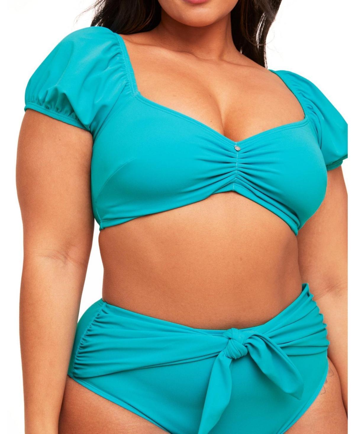 Hattie Women's Plus-Size Swimwear Bikini Top Product Image