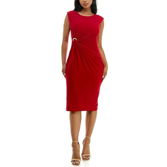 Womens Nina Leonard Wrap Around Dress Product Image