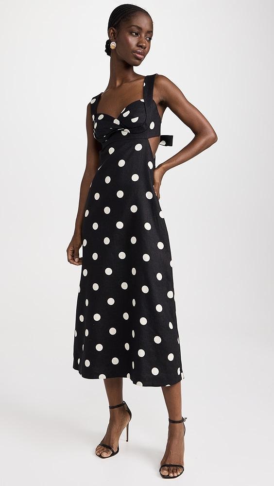 Zimmermann Crush Midi Dress | Shopbop Product Image