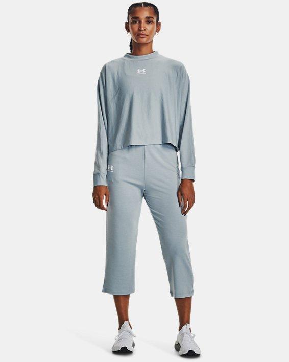 Women's UA Rival Terry Oversized Crew Product Image