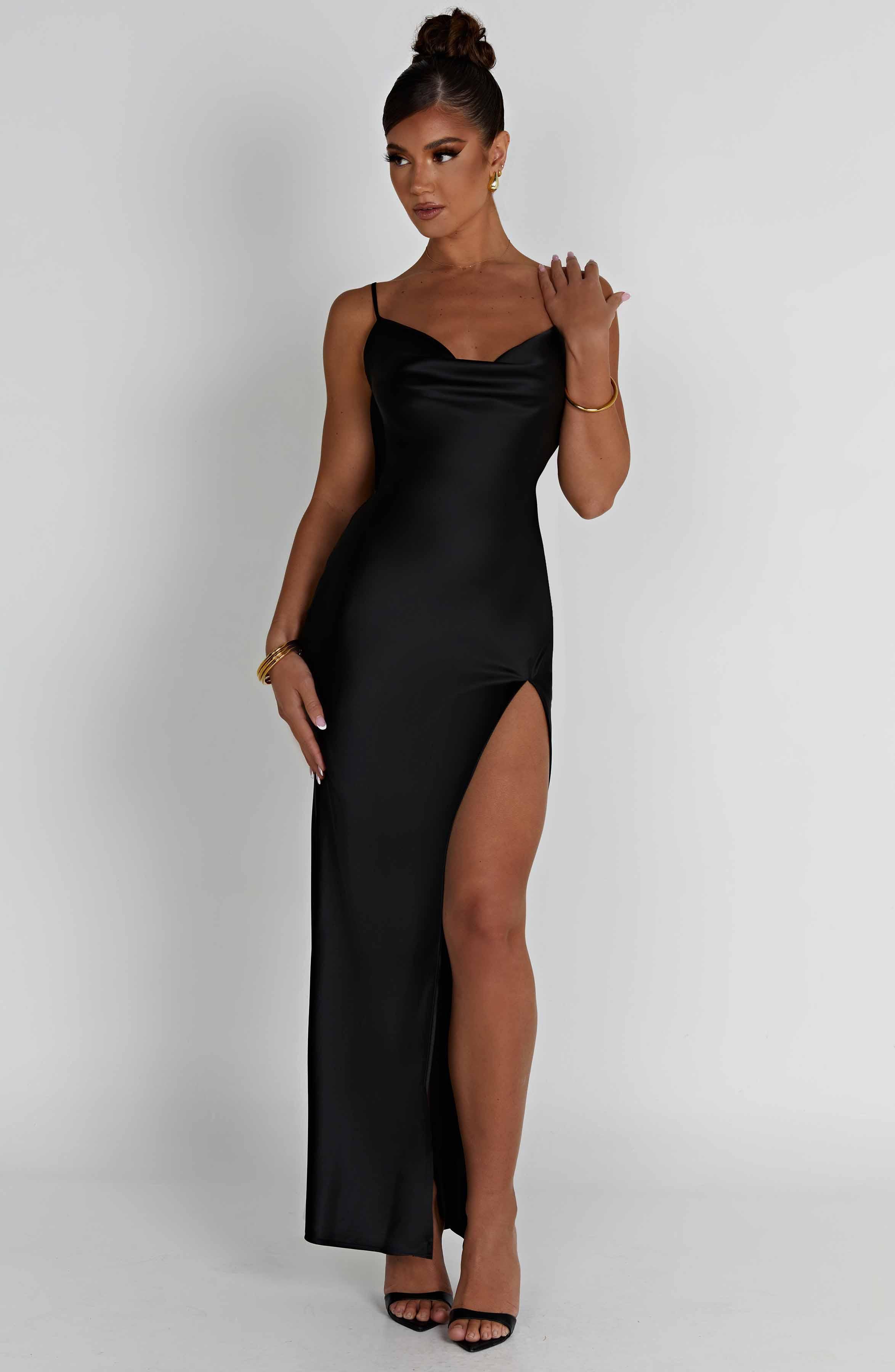 Celestina Maxi Dress - Black Product Image