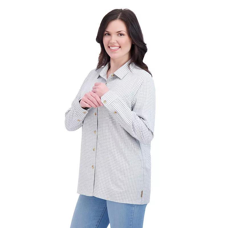 Womens ZeroXposur Daytona Long Sleeve Button Down Tech Shirt Product Image