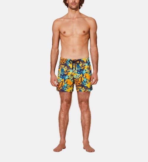 Mens Moorise Graphic Swim Trunks Product Image