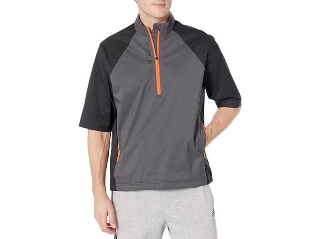 adidas Golf Provisional Short Sleeve Rain Jacket Men's Clothing Product Image