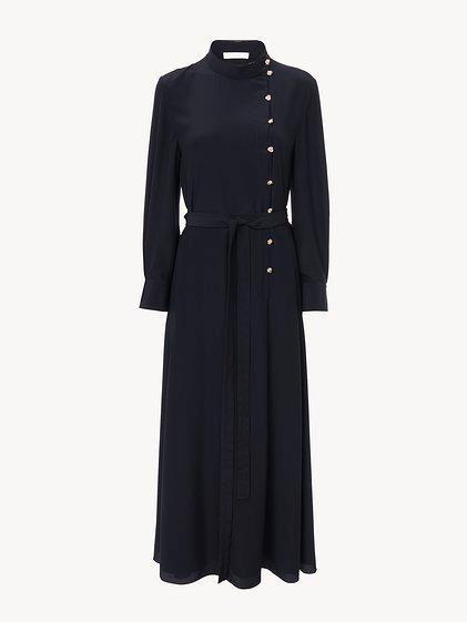 Belted midi dress Product Image