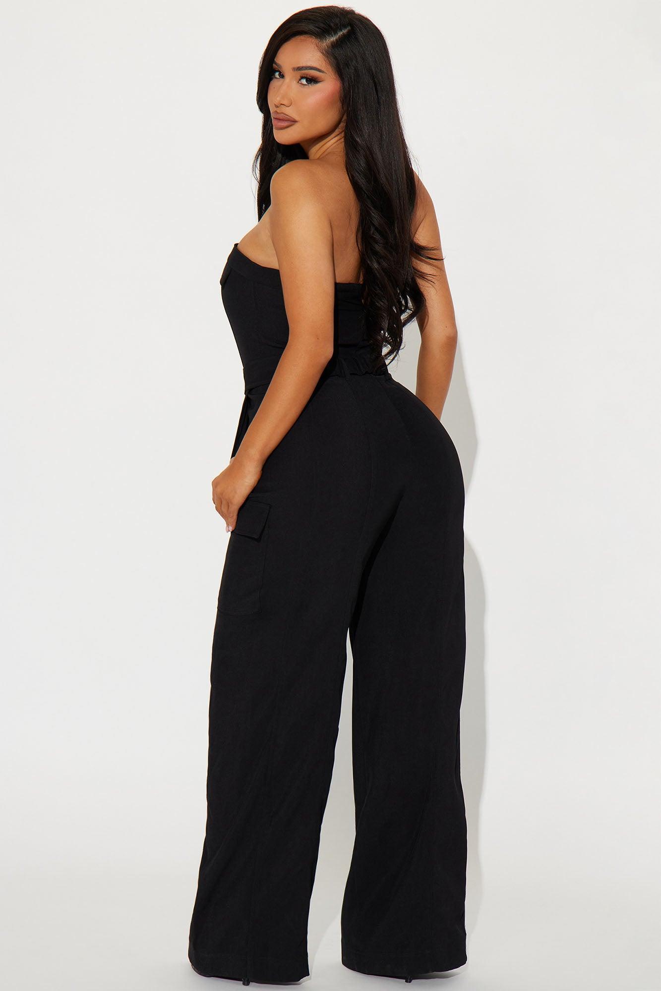 Just Your Style Jumpsuit  - Black Product Image