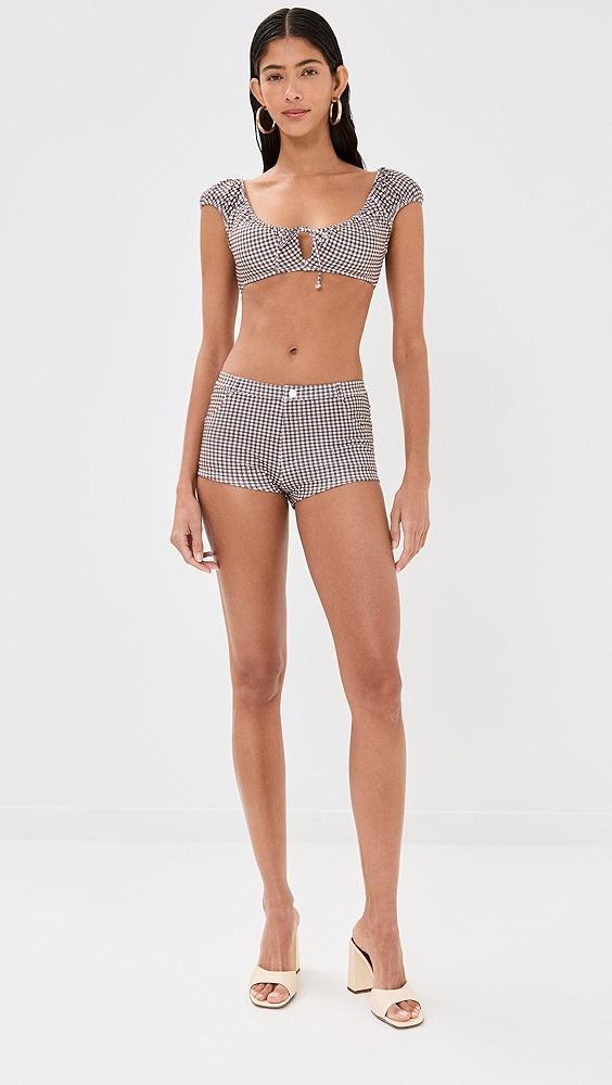 STAUD Jupiter Bikini Top | Shopbop Product Image