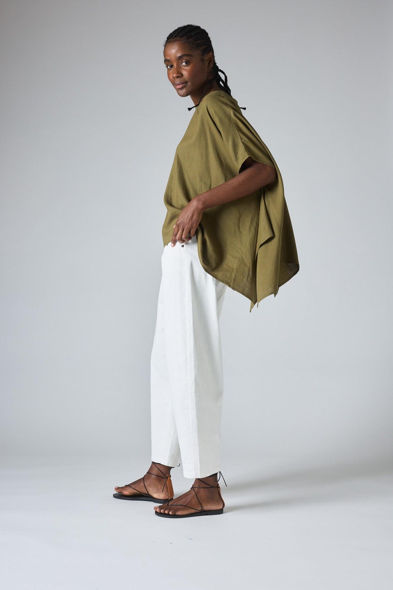 Go with the Flow Linen Top Product Image