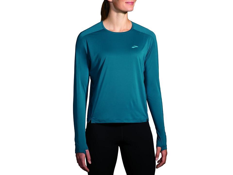 Brooks Sprint Free Long Sleeve 2.0 (Moroccan ) Women's Clothing Product Image