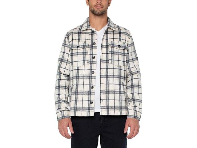 Liverpool Los Angeles Plaid Shirt Jacket Product Image