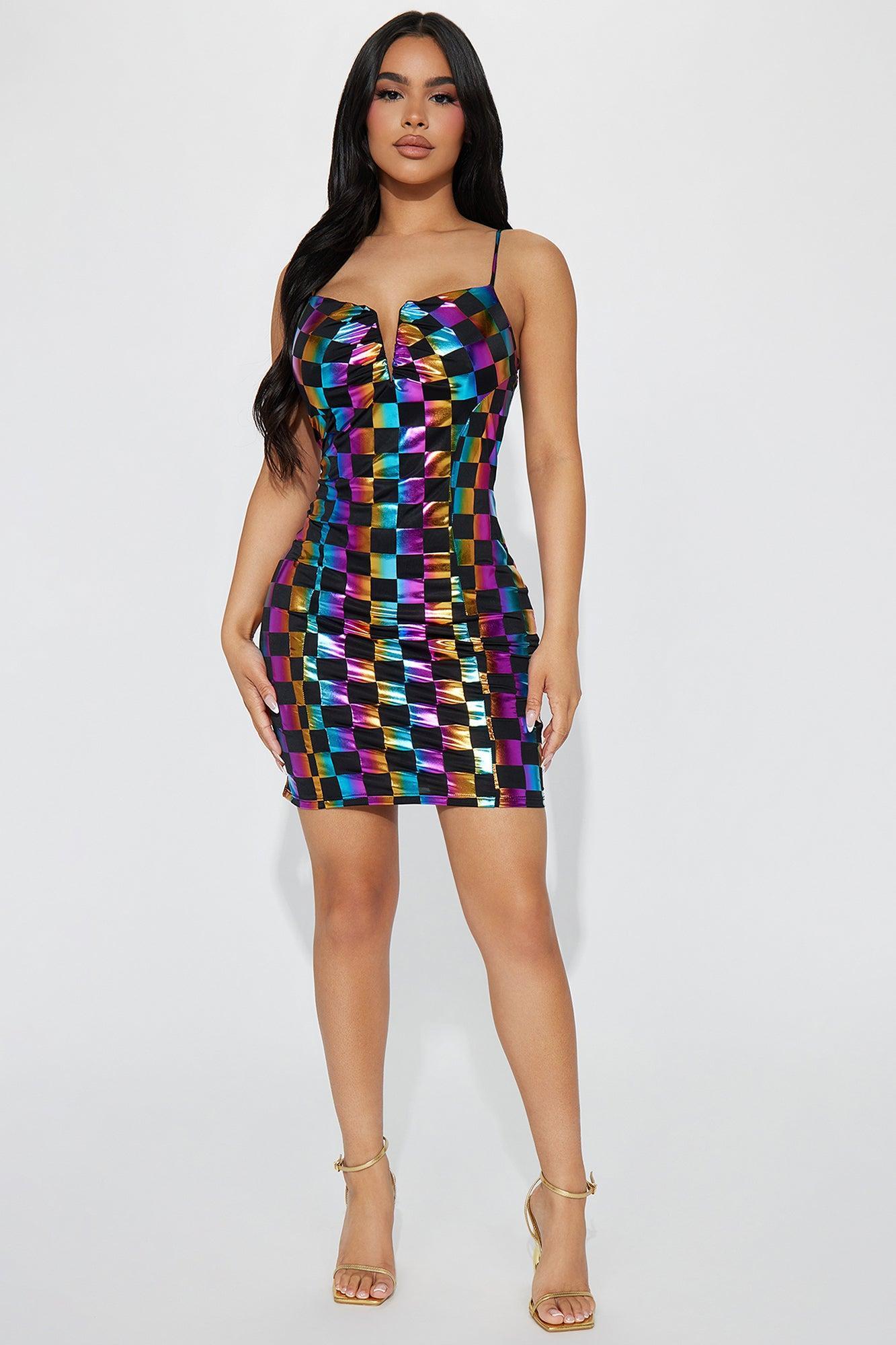 Fun N Games Mini Dress - Black Product Image