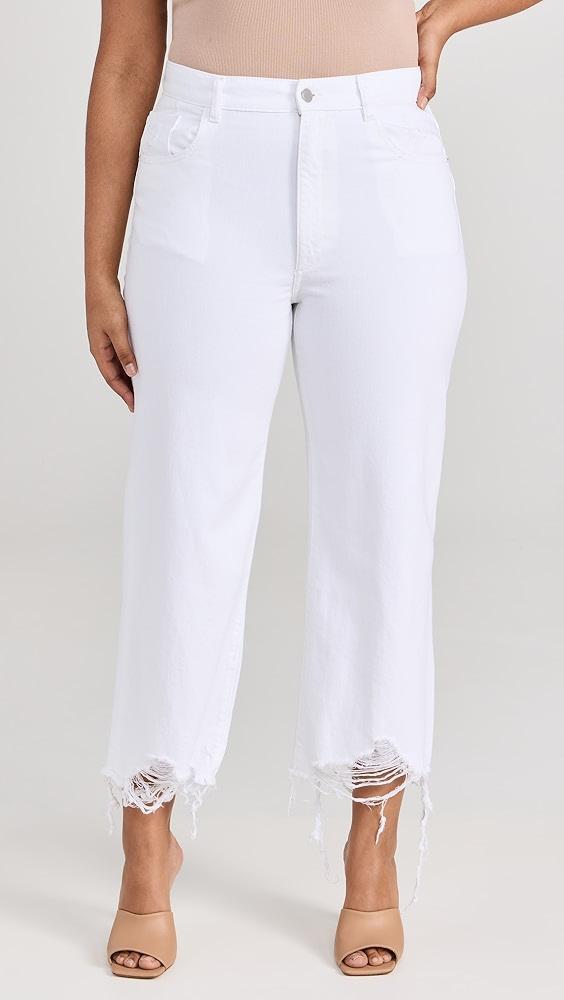 DL1961 Hepburn Wide Leg High Rise Jeans | Shopbop Product Image