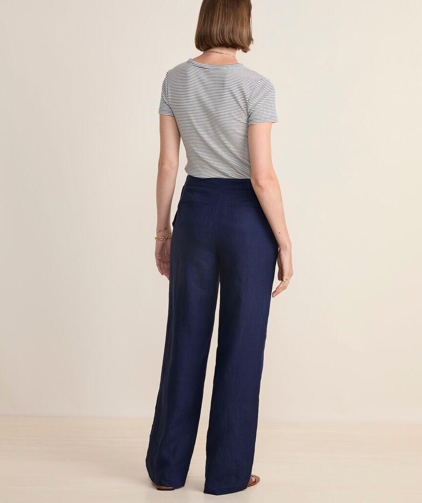 Linen Sailor Pants Product Image