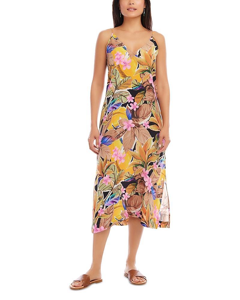 Karen Kane Side Slit Midi Dress Product Image