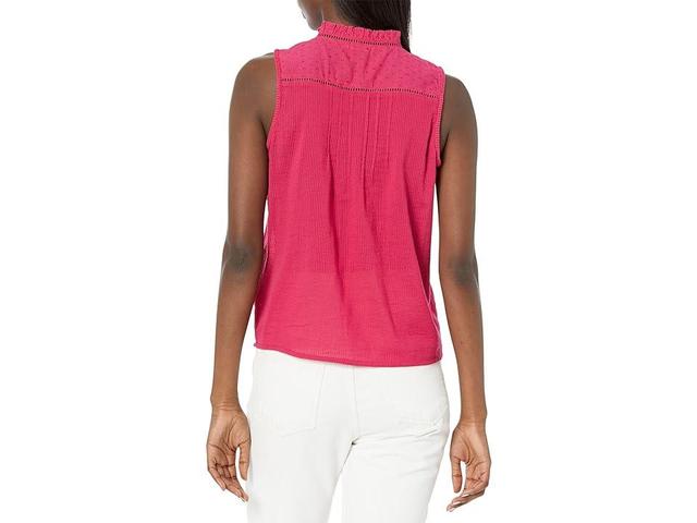 Faherty Willa Sleeveless Organic Cotton Blouse Product Image