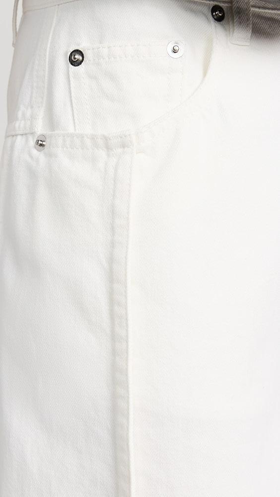 Tibi Tuck Jeans | Shopbop Product Image