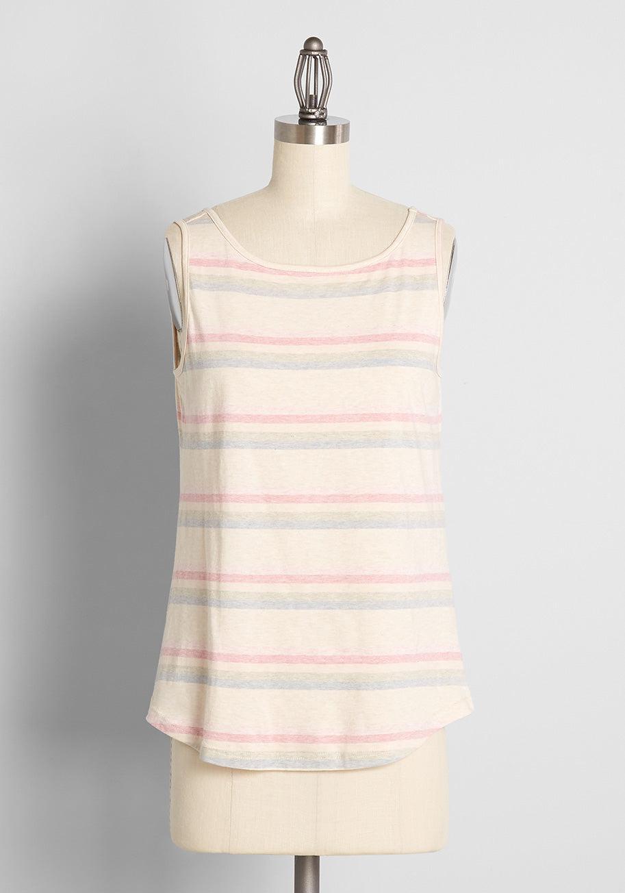 Summer's Ease V-Back Tank Top Product Image