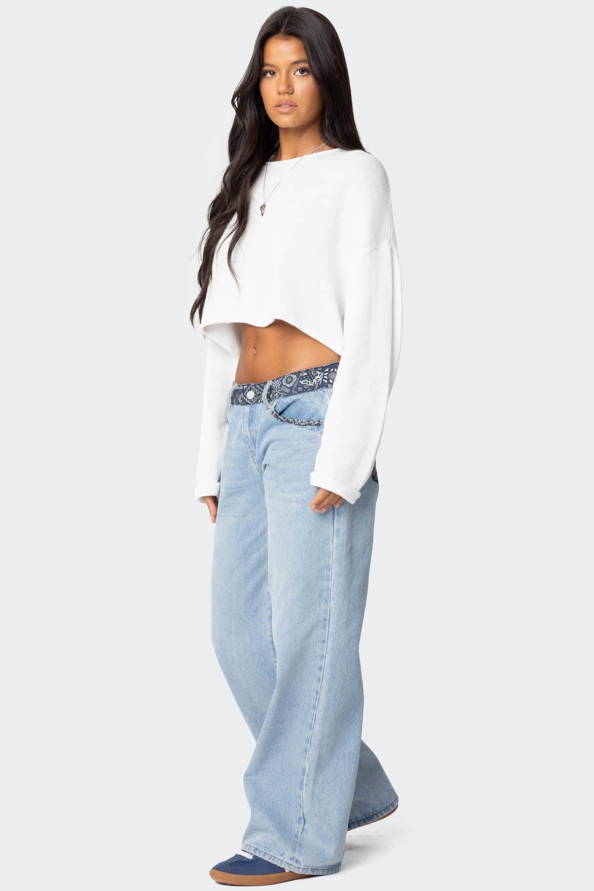 Shyrah Oversized Knit Top Product Image