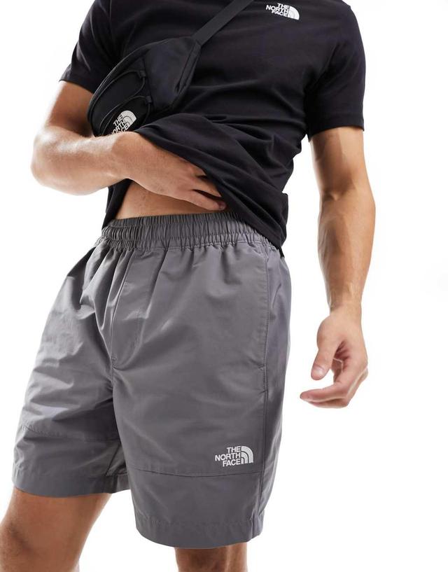 The North Face Easy Wind shorts in gray Product Image